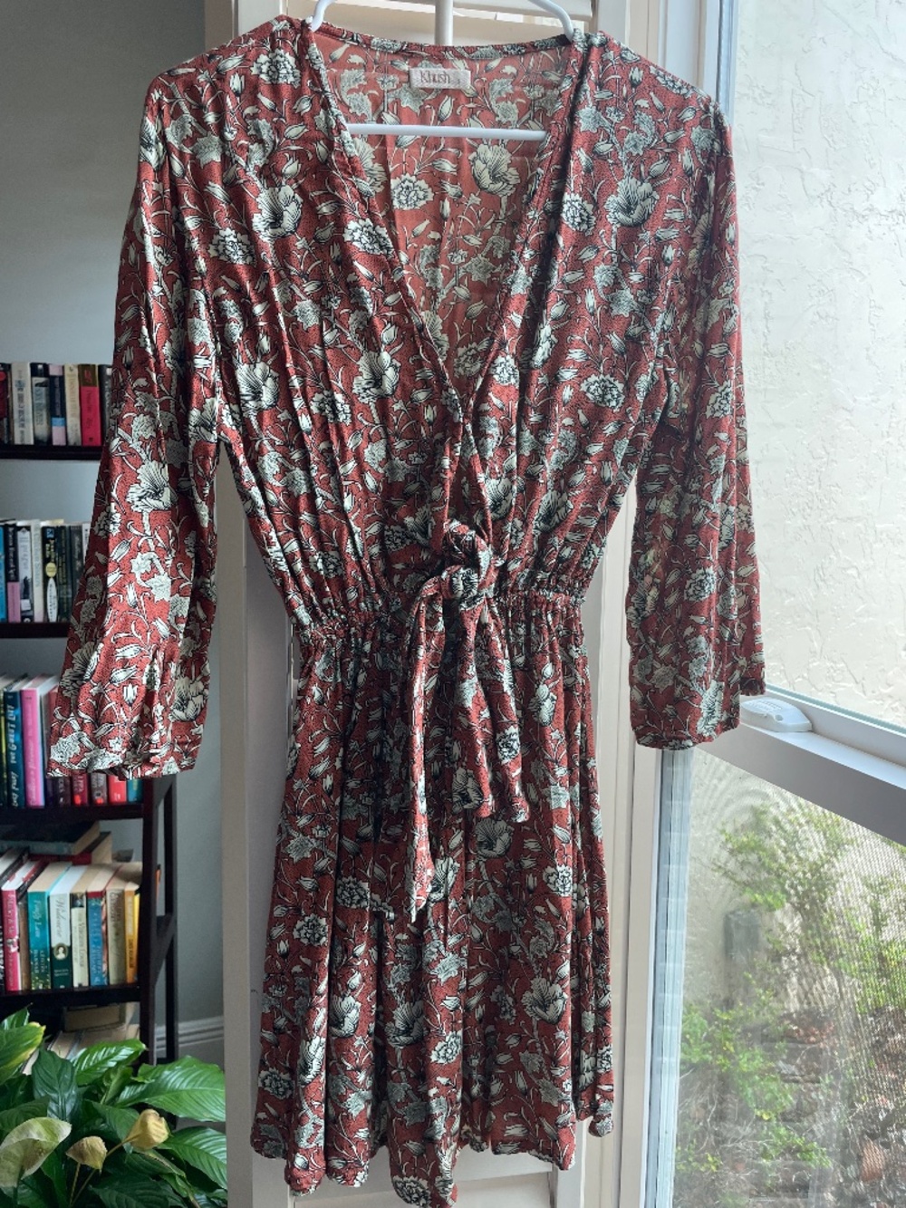 KHUSH rust colored dress